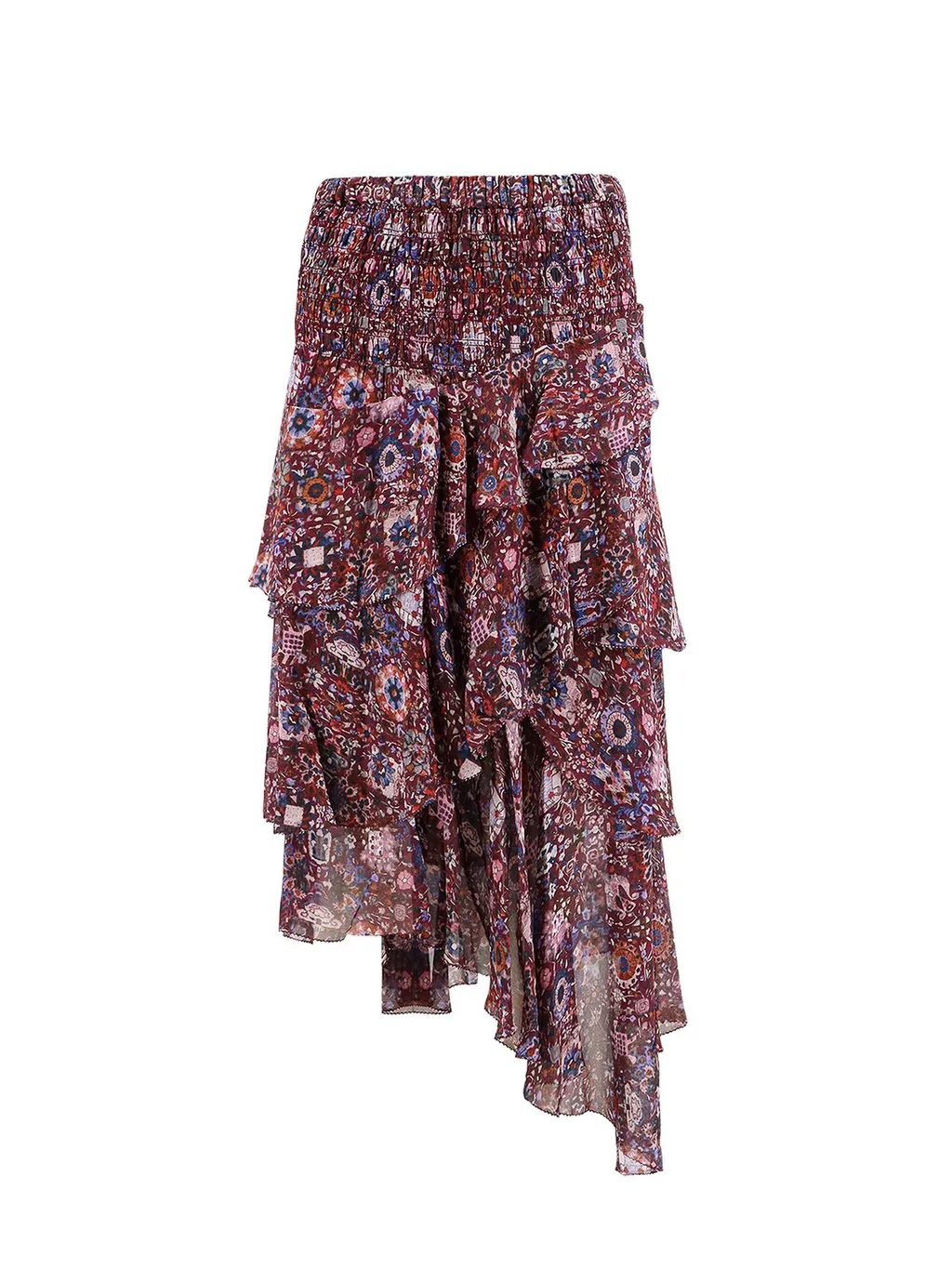 Isabel Marant ÉToile Asymmetric Midi Skirt