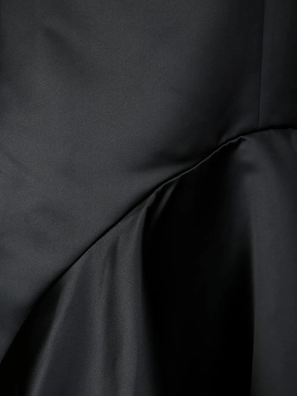 Jw Anderson Draped Hemline V-Neck Dress