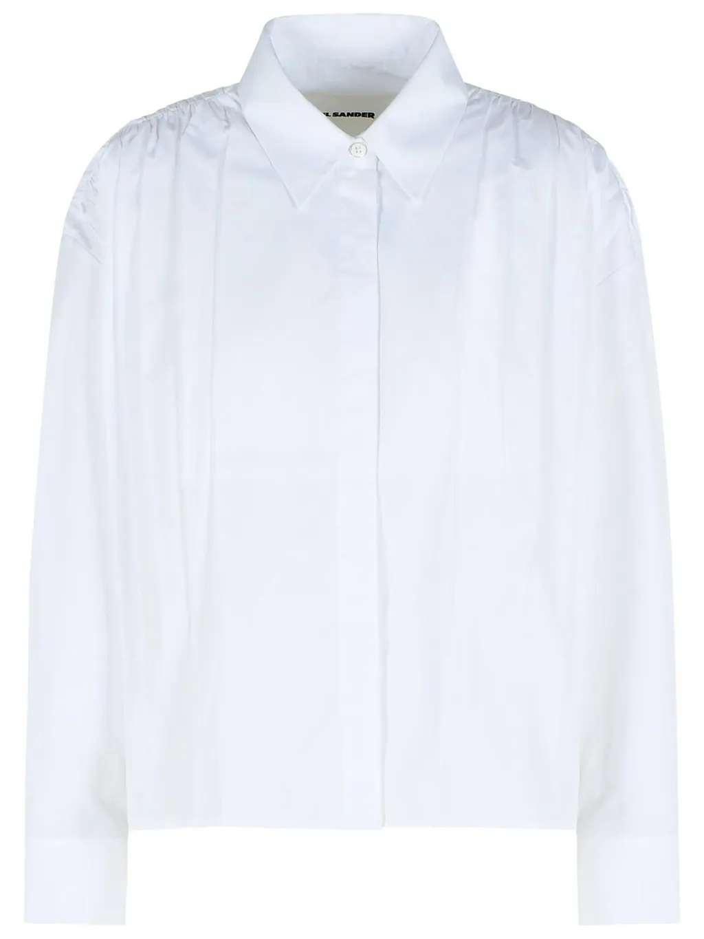Jil Sander Long-Sleeved Straight-Hem Shirt
