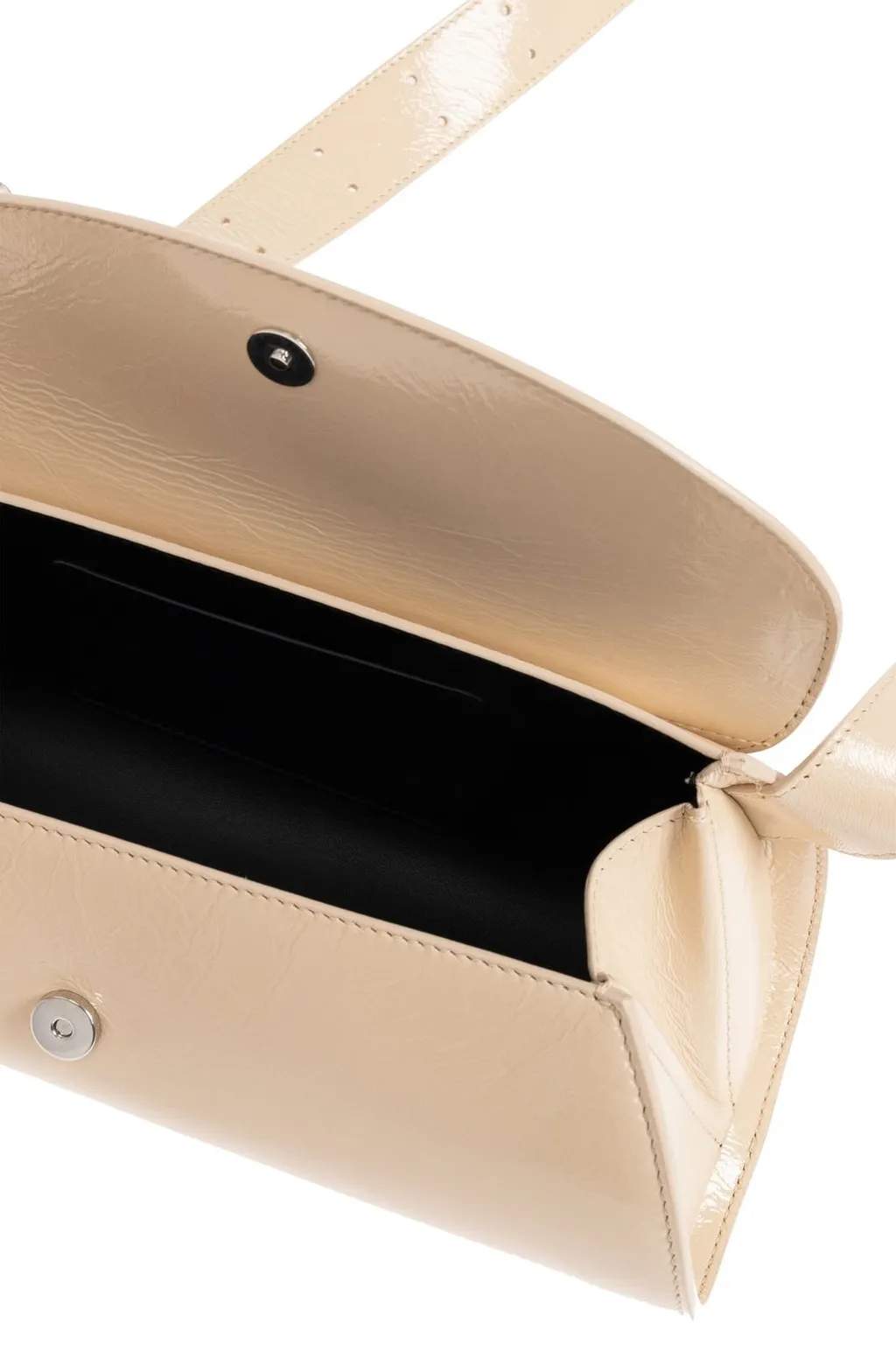 Jil Sander Logo Printed Shoulder Bag