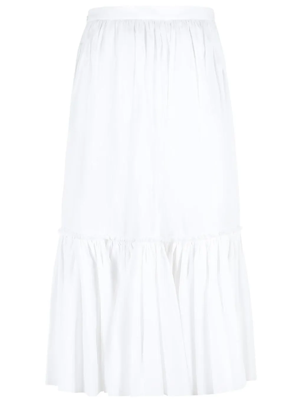Jil Sander Pleated Poplin Skirt