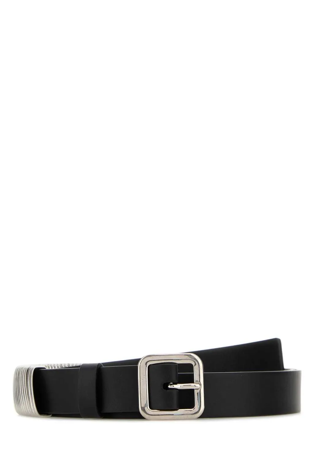 Jil Sander Ring Detailed Square Buckle Belt