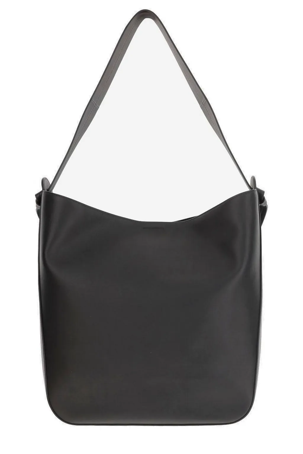 Jil Sander Logo Printed Shoulder Bag