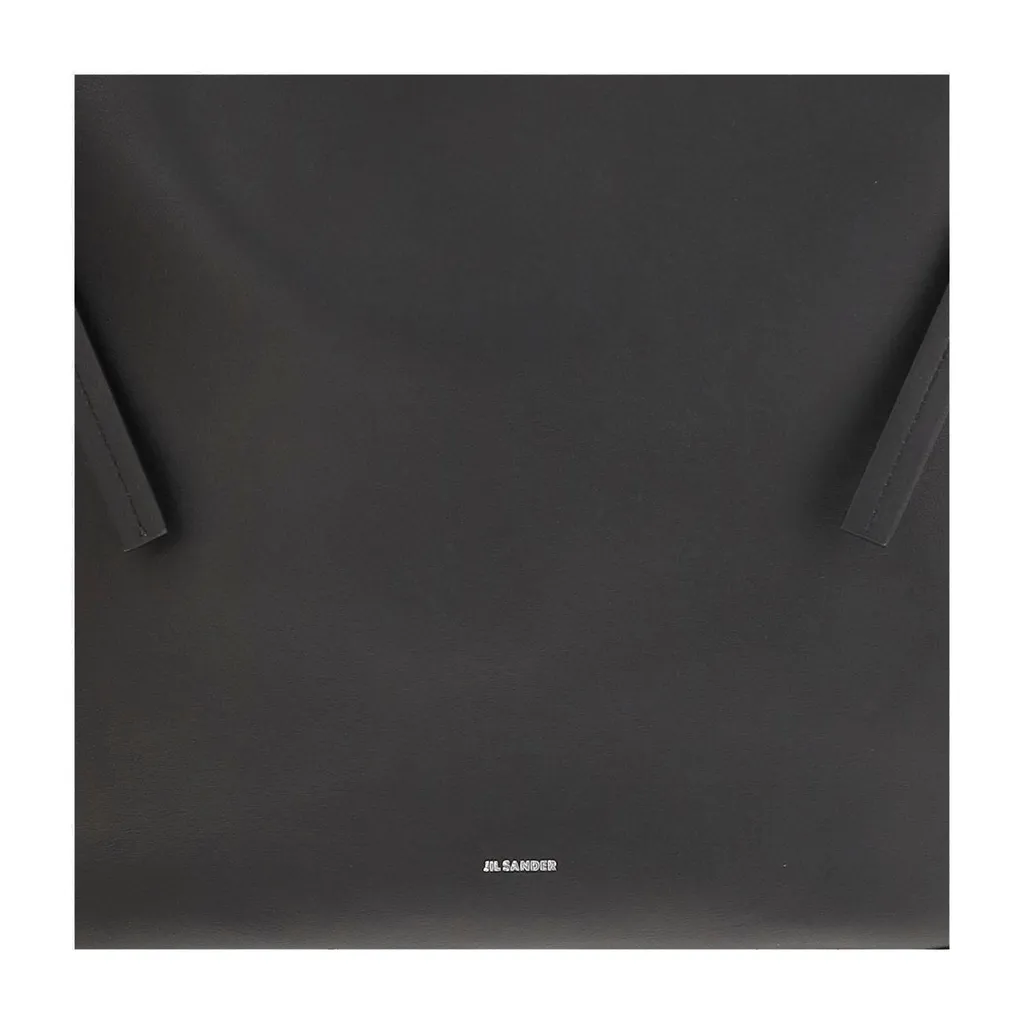 Jil Sander Logo Printed Shoulder Bag