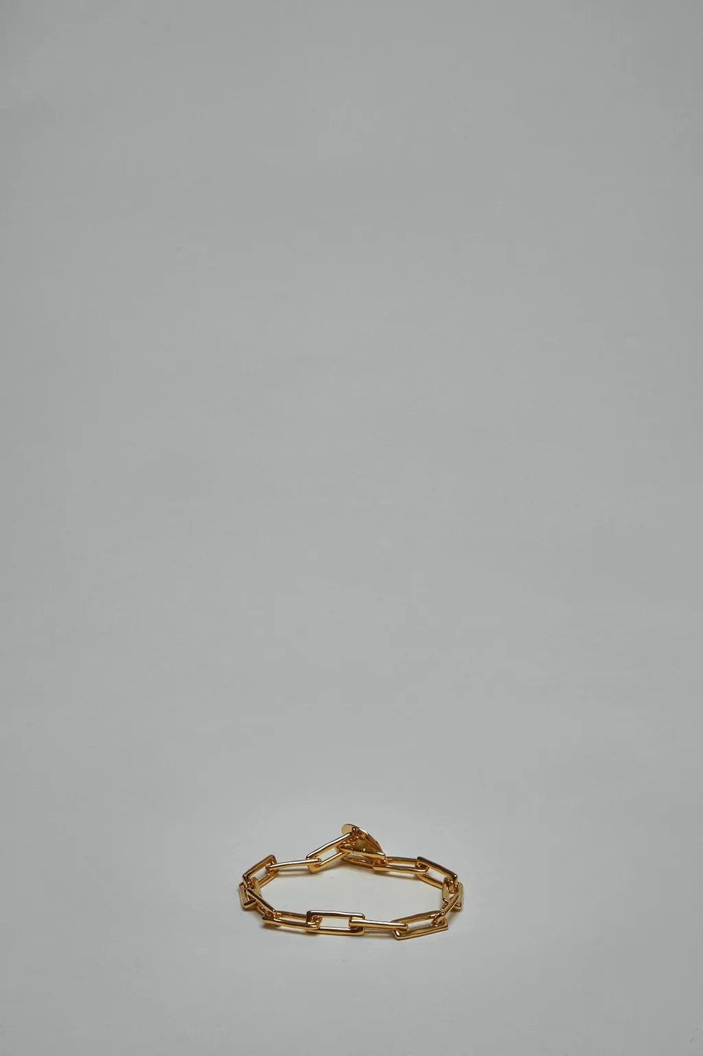 Jil Sander Logo Charm Chained Bracelet