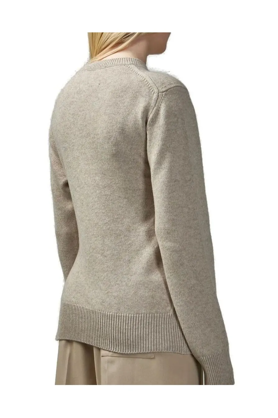 Jil Sander Asymmetric-Hem Knitted Jumper