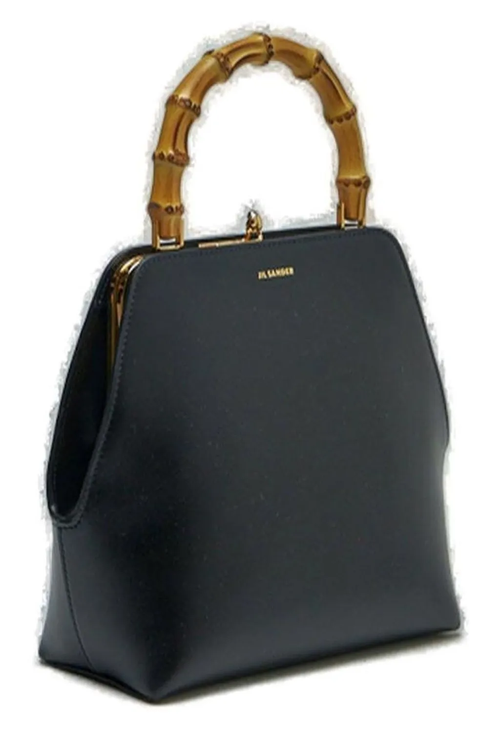 Jil Sander Logo Embossed Tote Bag