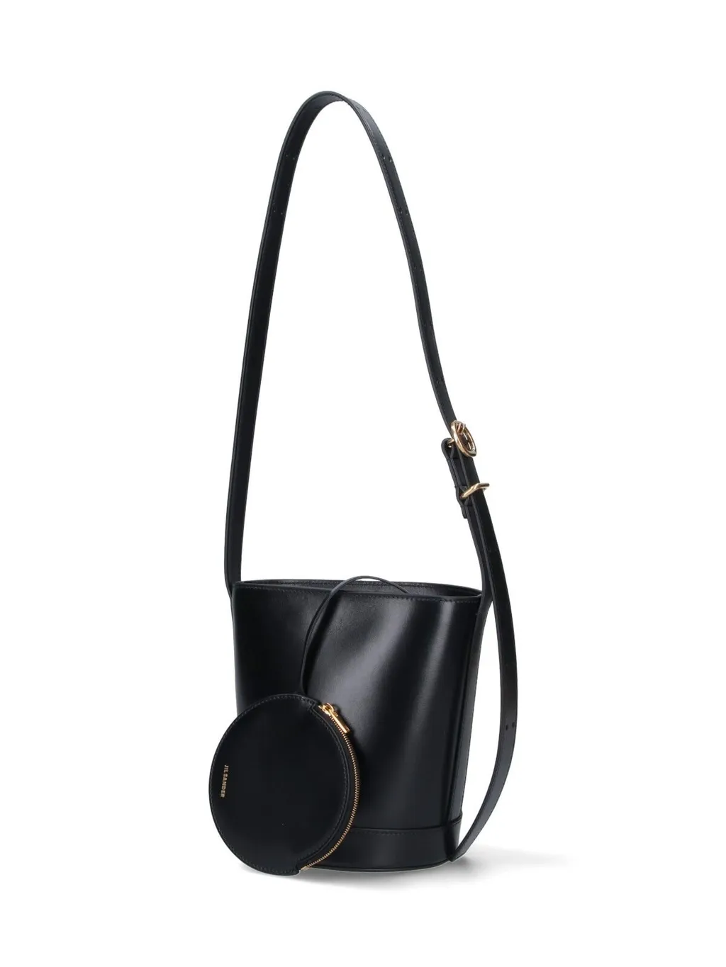 Jil Sander Logo-Printed Bucket Bag