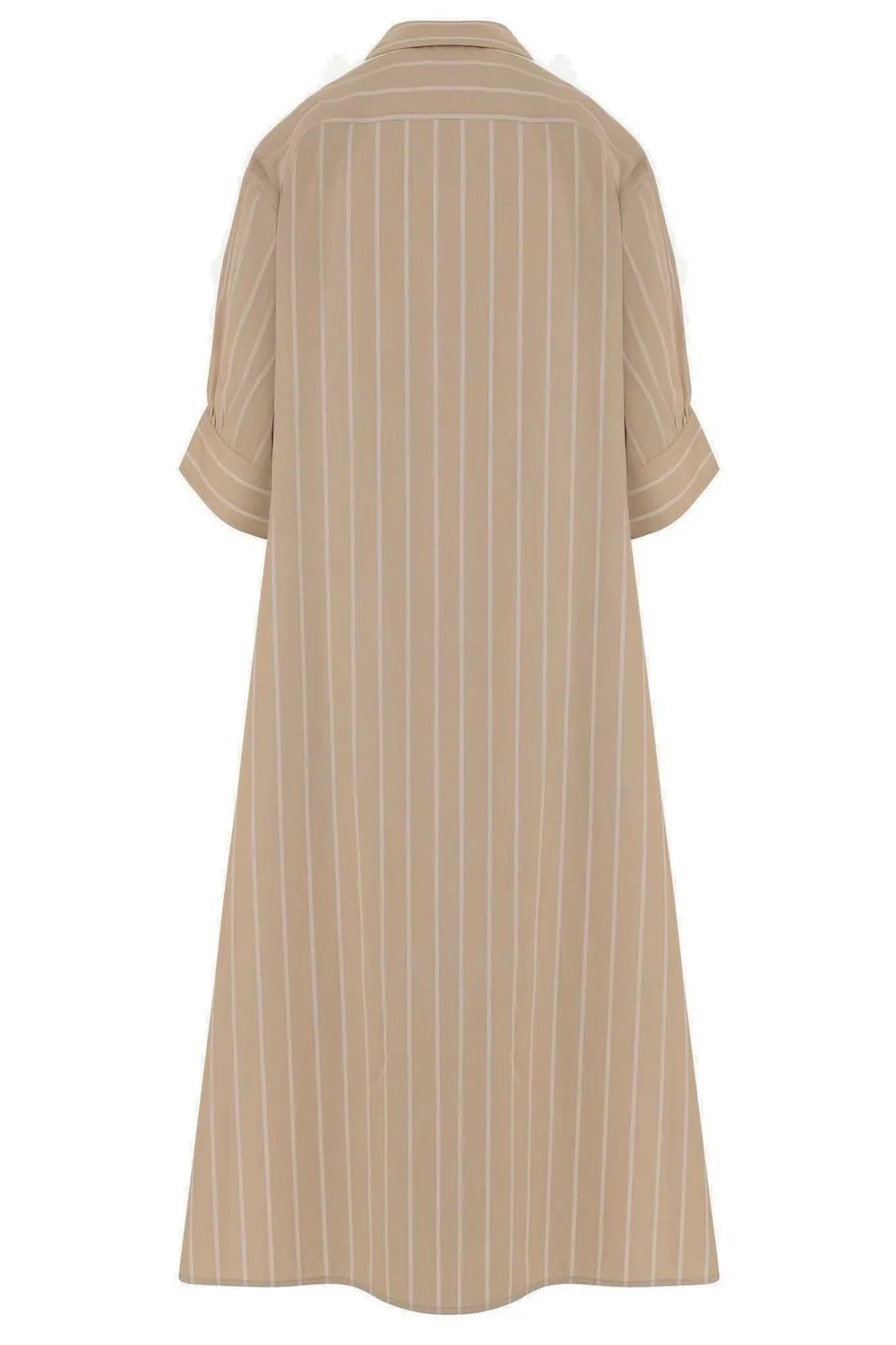Jil Sander Short-Sleeved Striped Dress