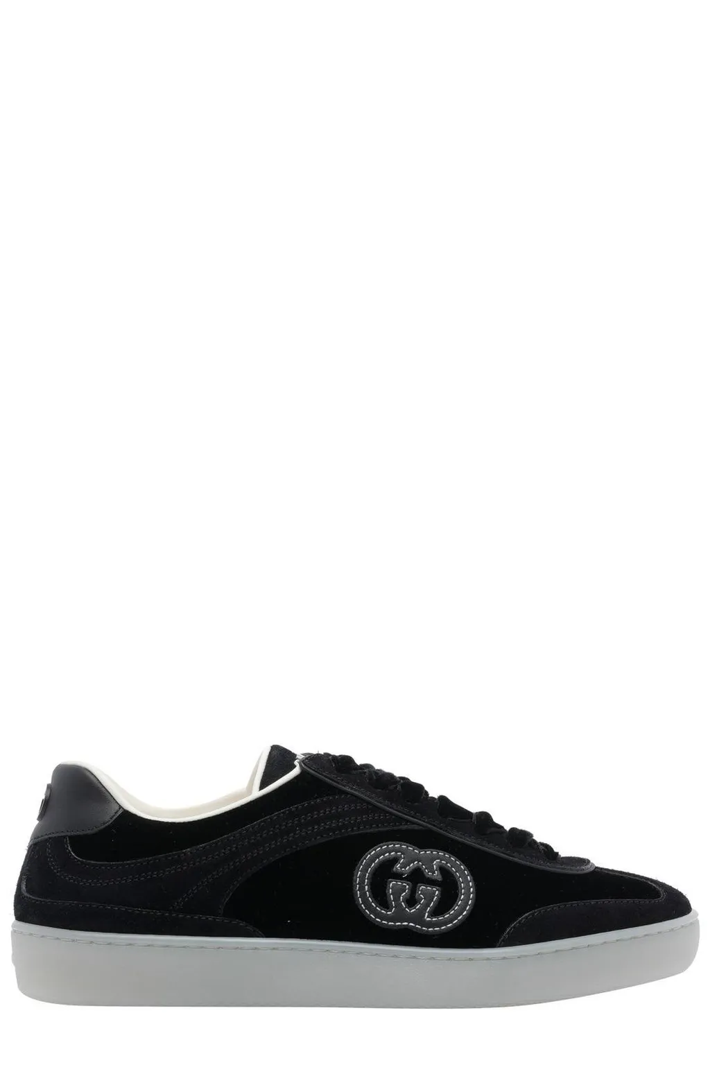 Gucci Logo Patch Low-Top Sneakers