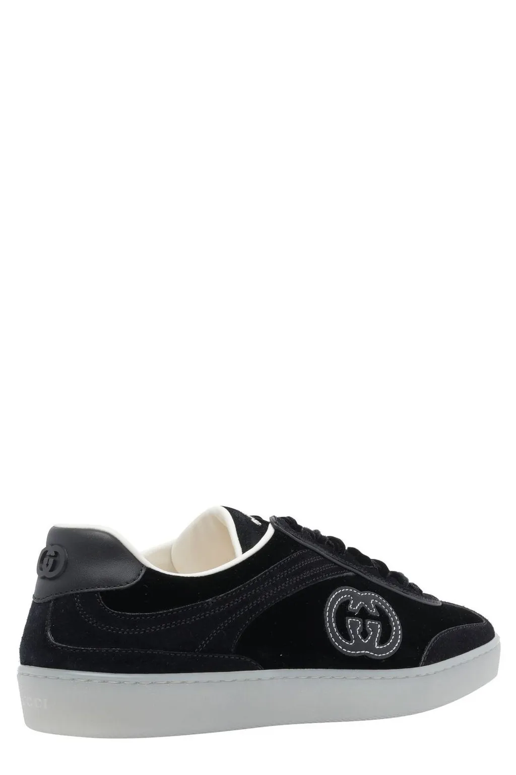 Gucci Logo Patch Low-Top Sneakers