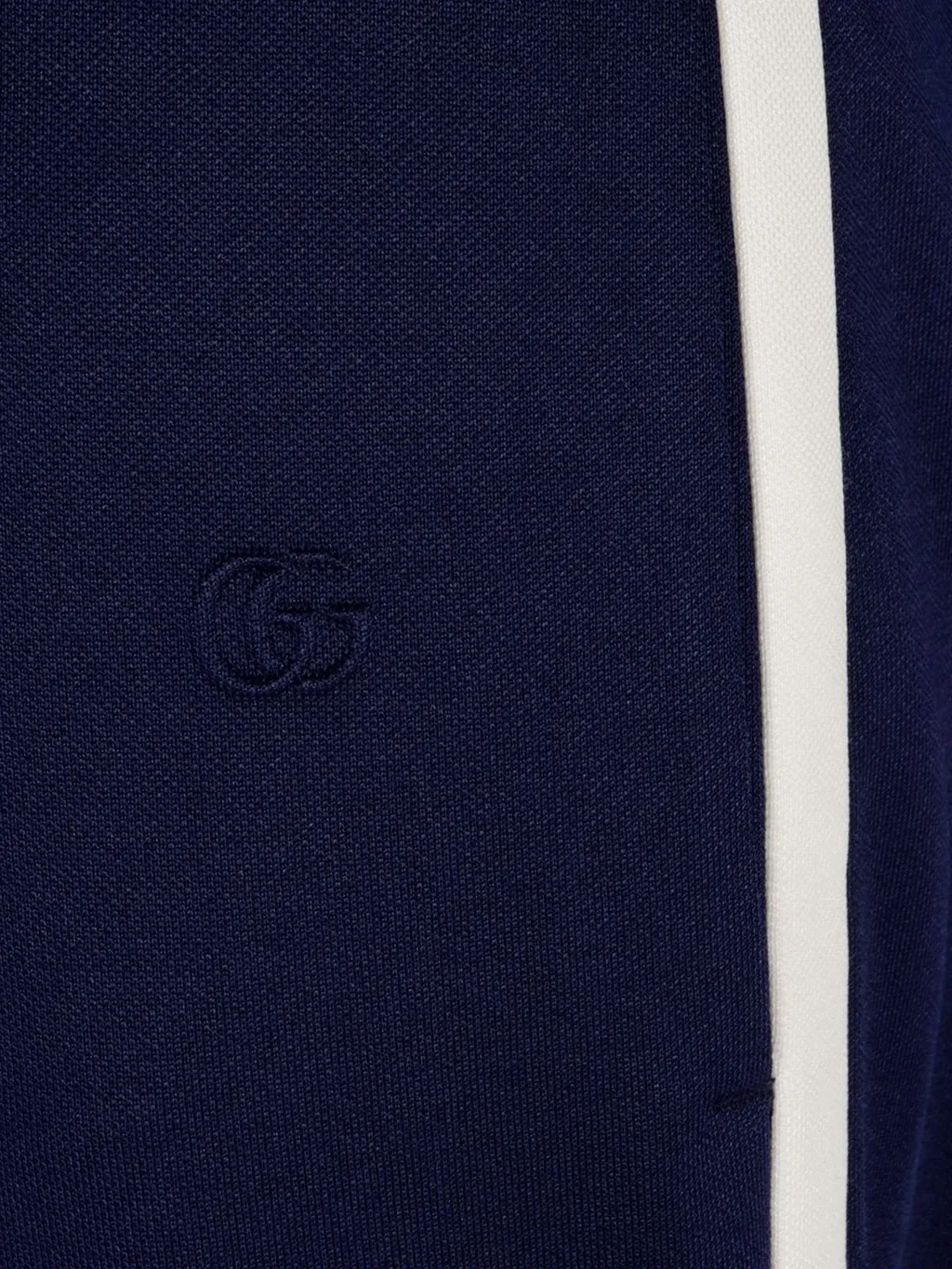 Gucci Logo Embossed Technical Jersey Pants