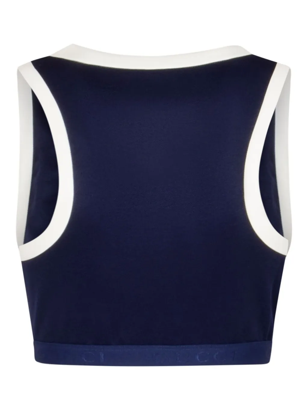 Gucci Logo Embossed Technical Jersey Top