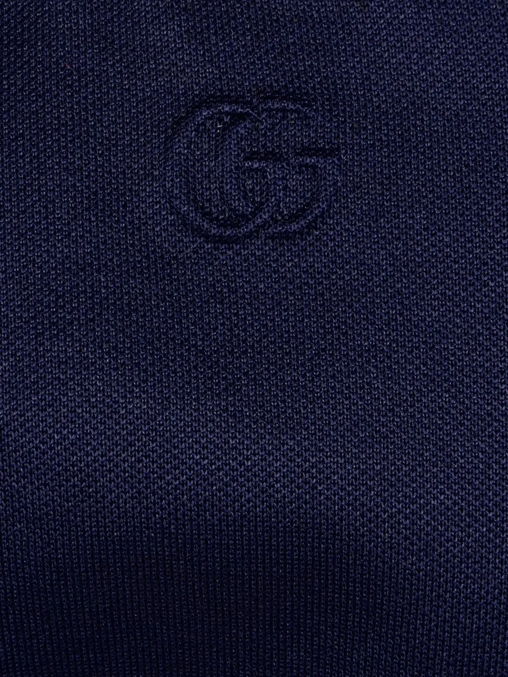 Gucci Logo Embossed Technical Jersey Top