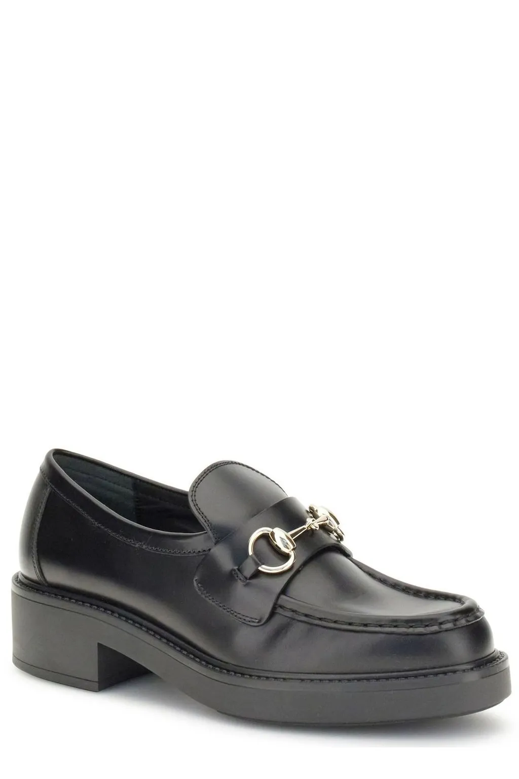 Gucci Horsebit Detail Slip-On Loafers