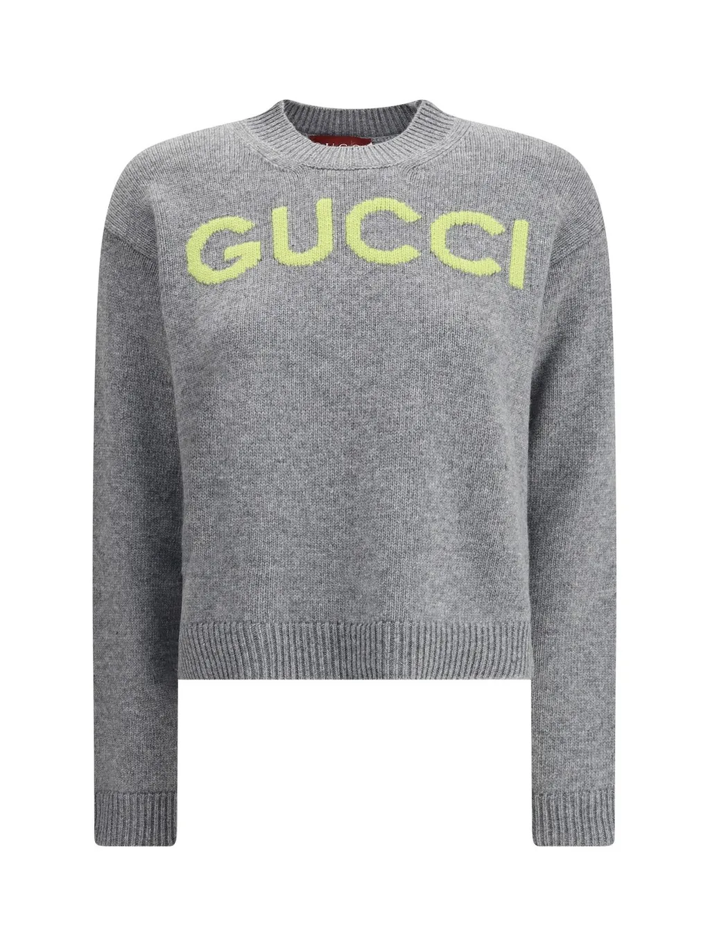 Gucci Logo Intarsia Knit Jumper