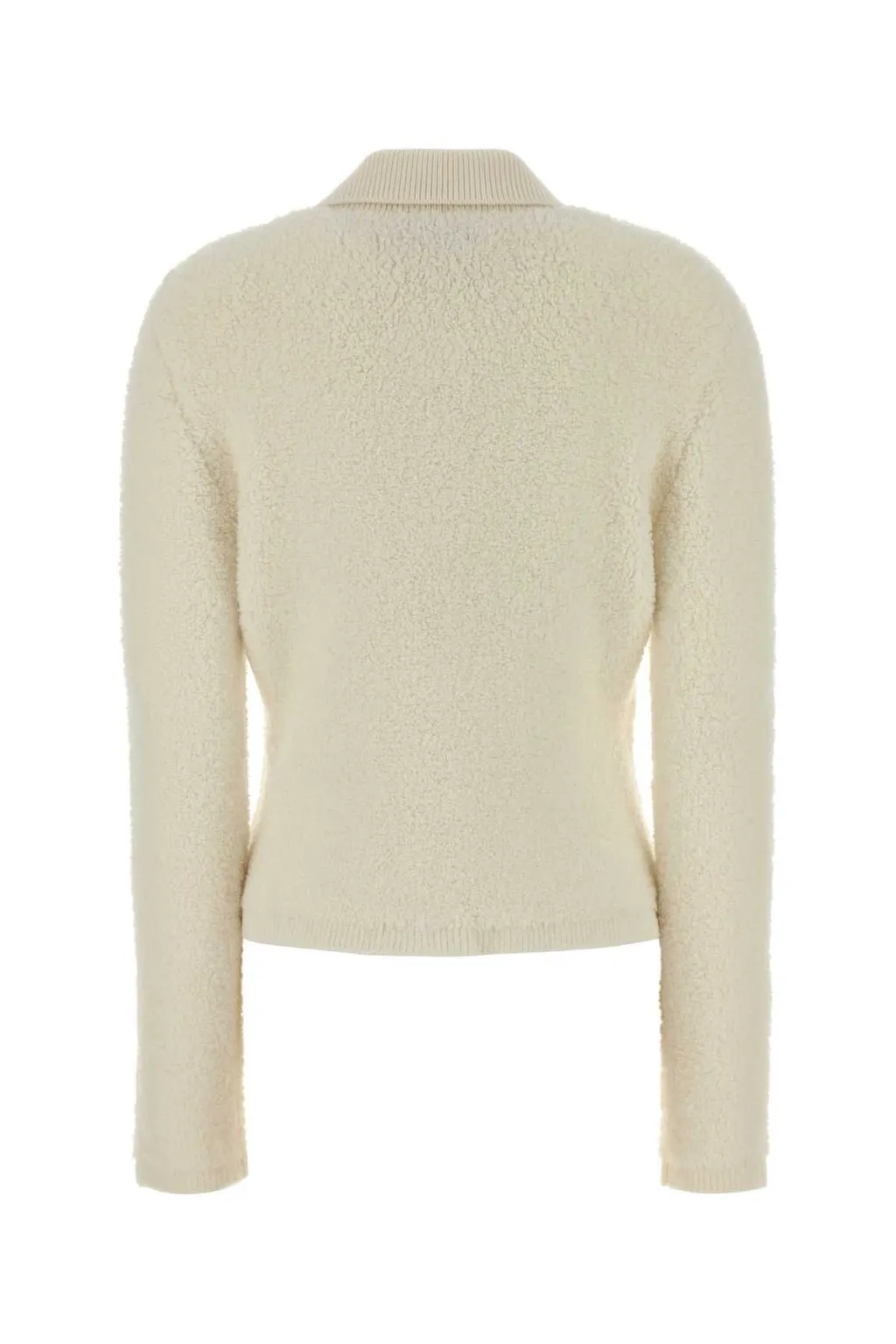 Gucci Bouclé Polo Cardigan