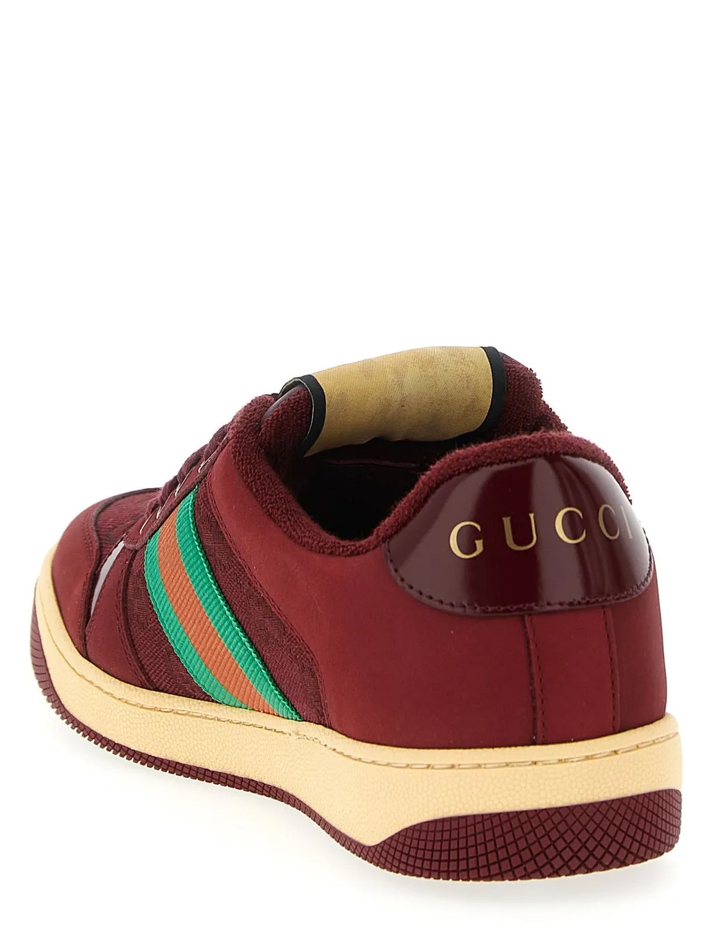 Gucci Screener Lace-Up Sneakers