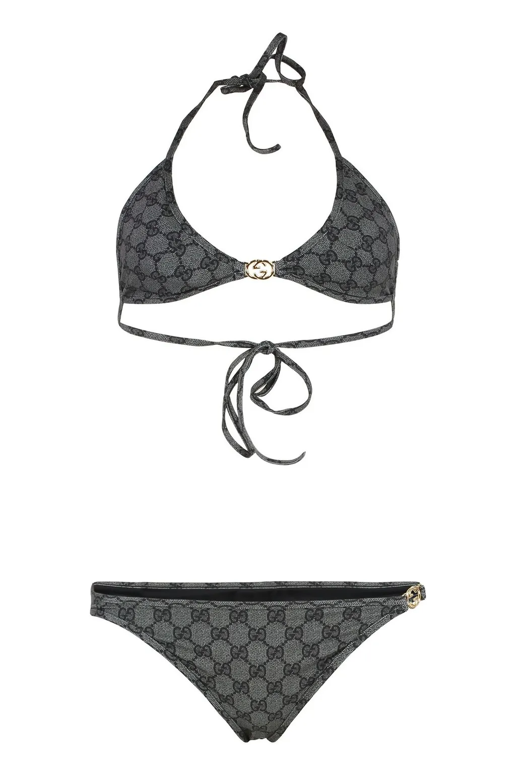 Gucci Printed Gg Stretch Jersey Bikini