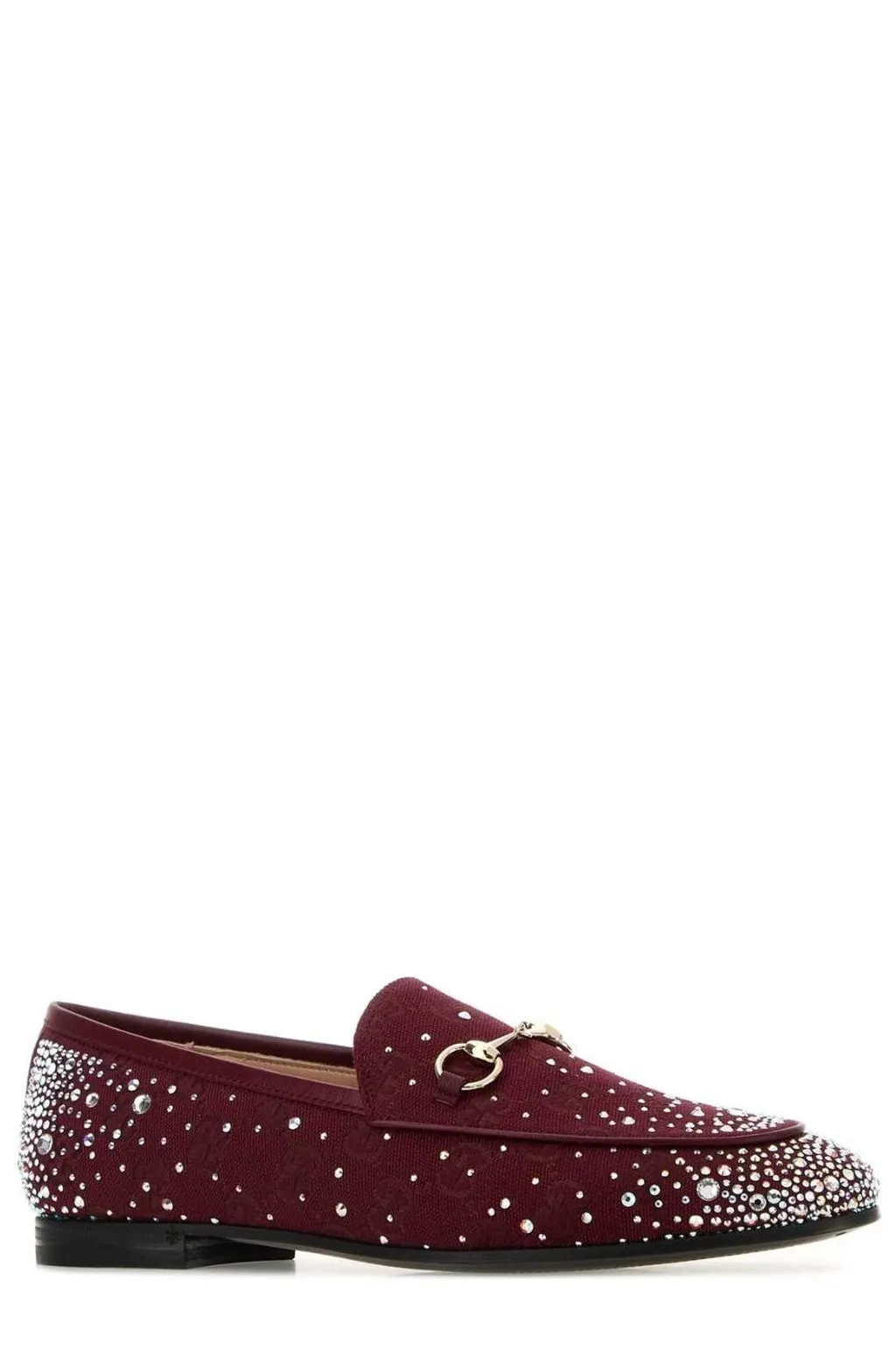 Gucci Jordaan Monogrammed Loafers