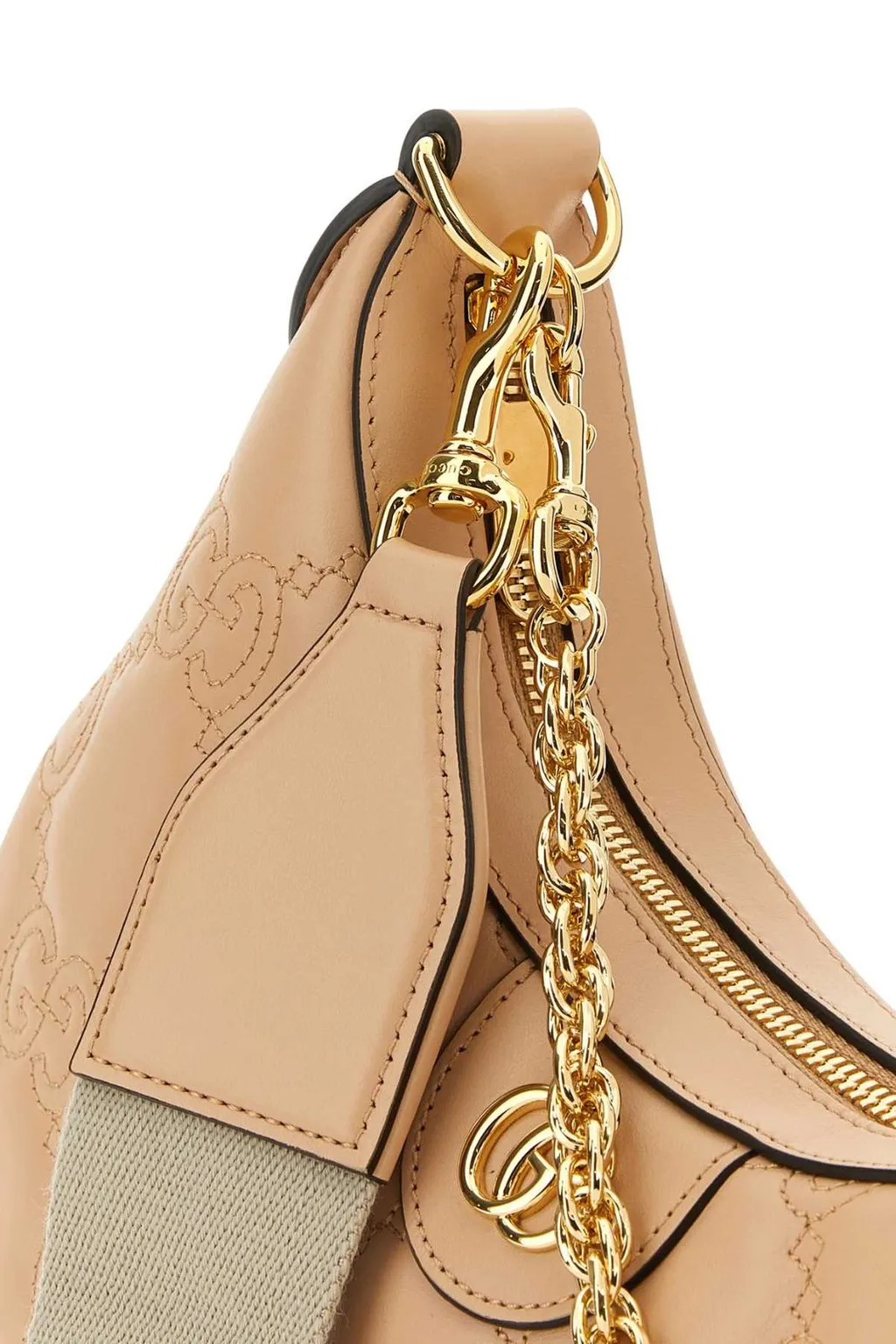 Gucci Padded Chained Shoulder Bag