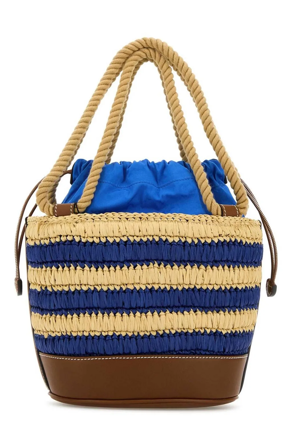 Gucci Woven Mini Bucket Bag