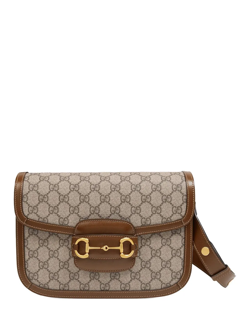 Gucci 1955 Horsebit Gg Supreme Shoulder Bag