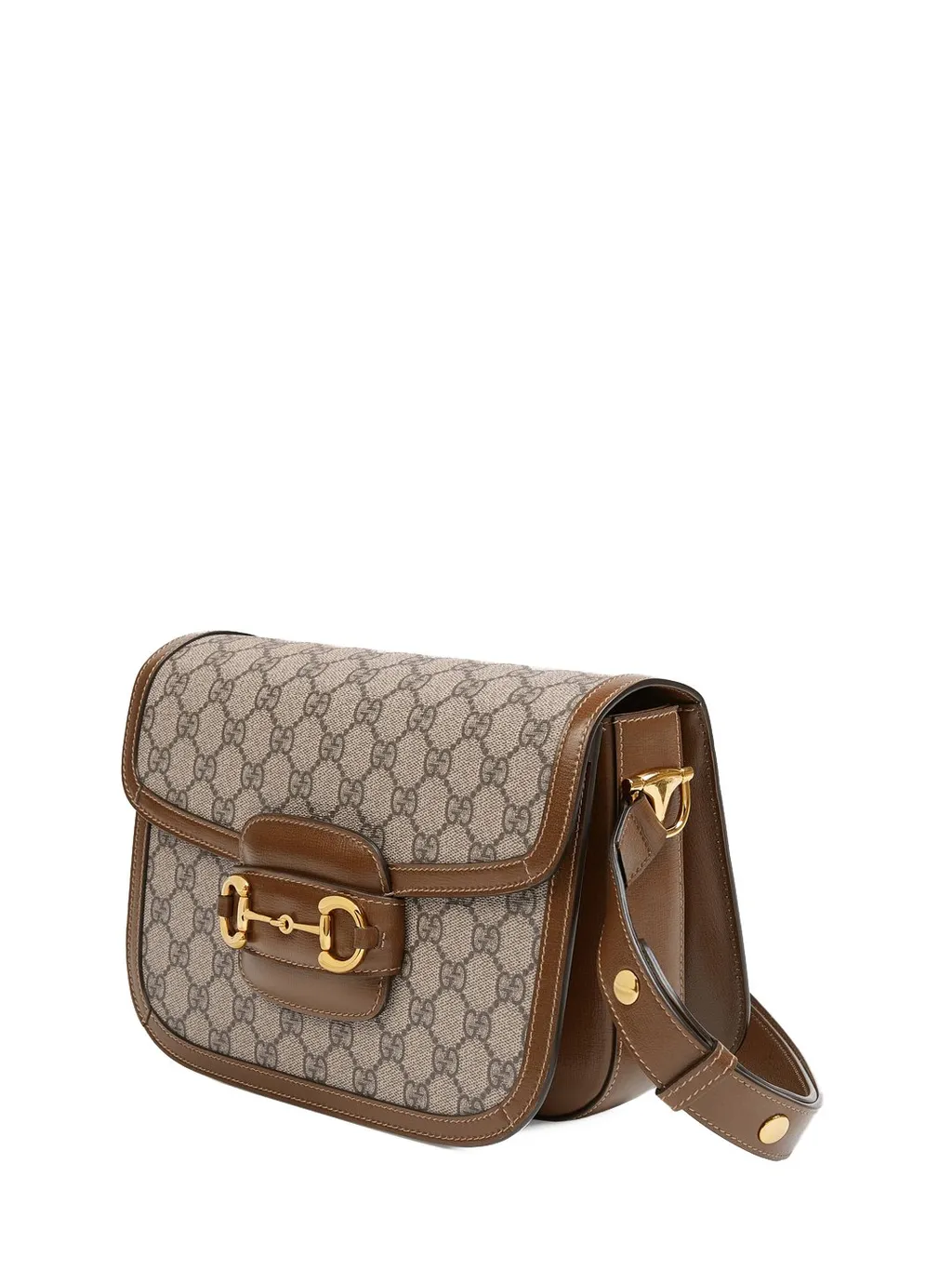 Gucci 1955 Horsebit Gg Supreme Shoulder Bag
