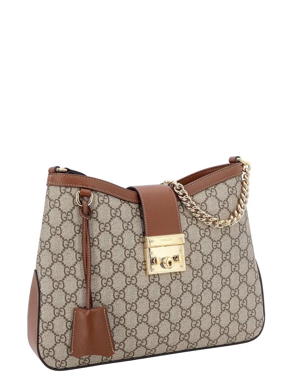 Gucci Padlock Monogrammed Shoulder Bag