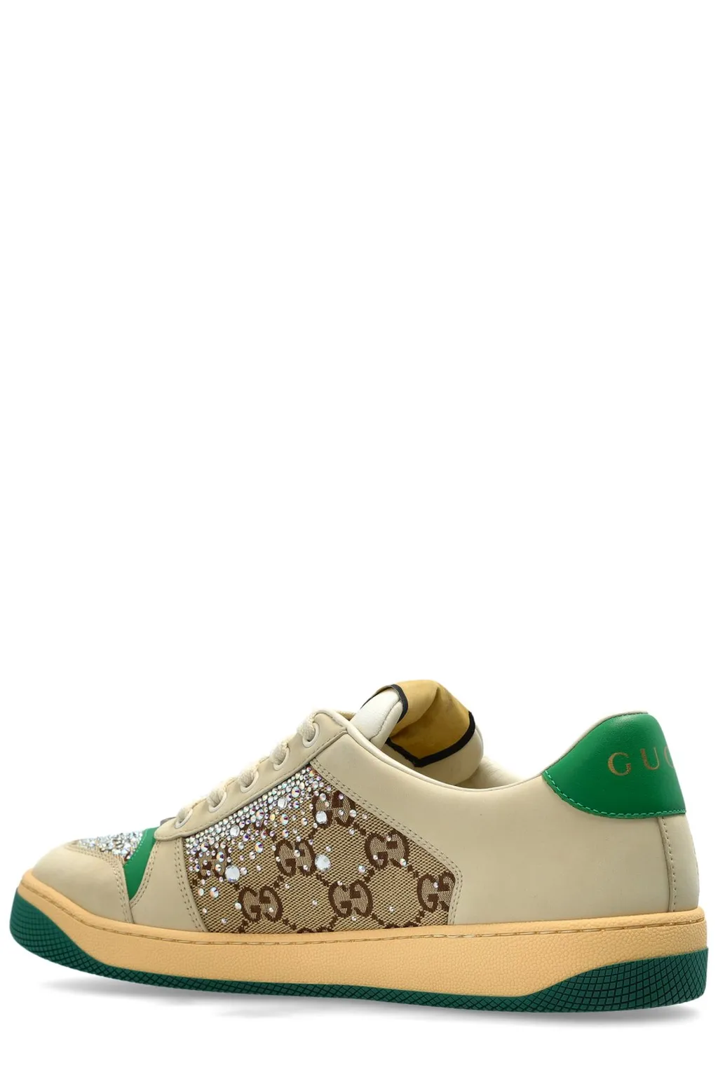 Gucci Screener Lace-Up Trainers
