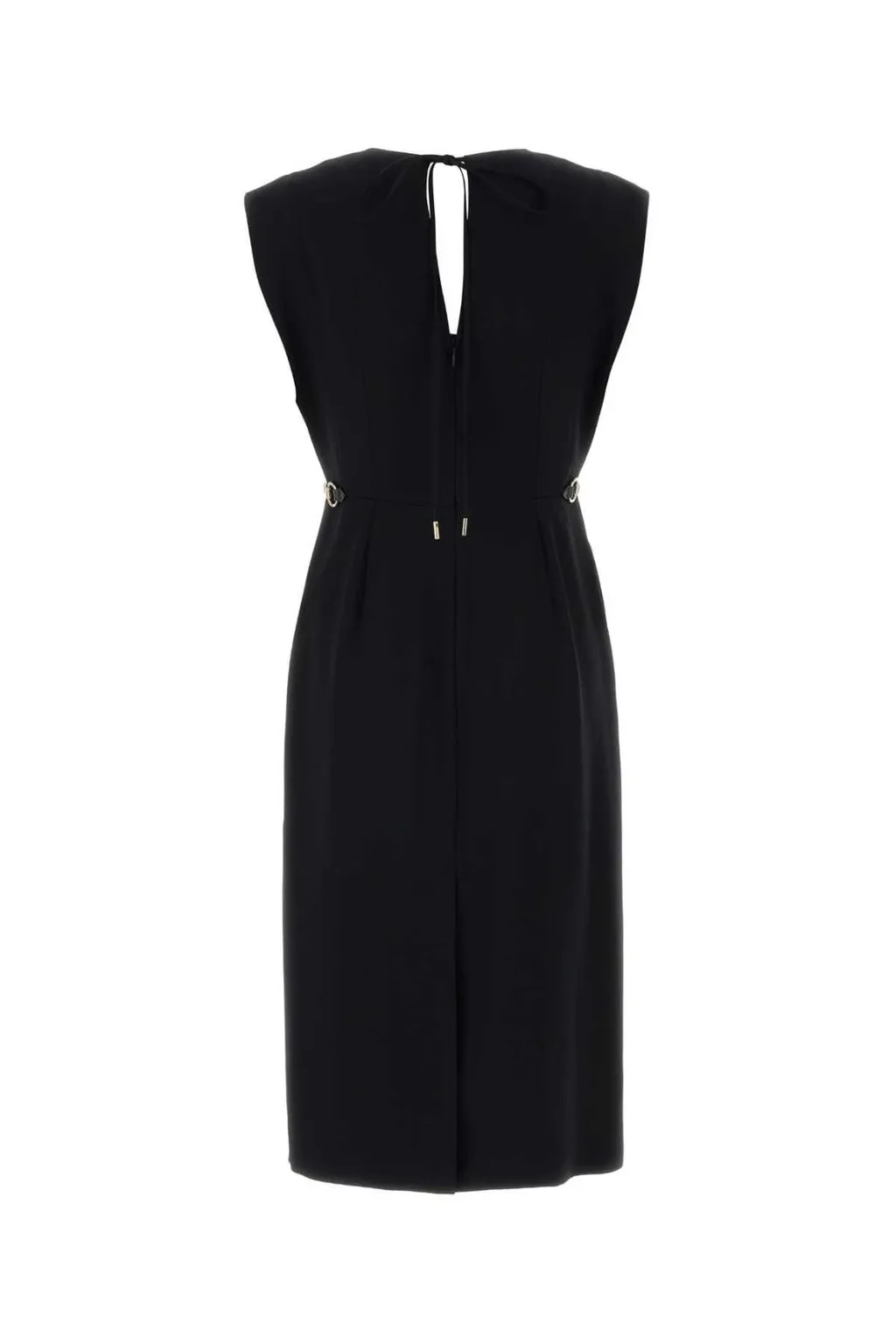 Gucci V-Neck Horsebit Midi Dress