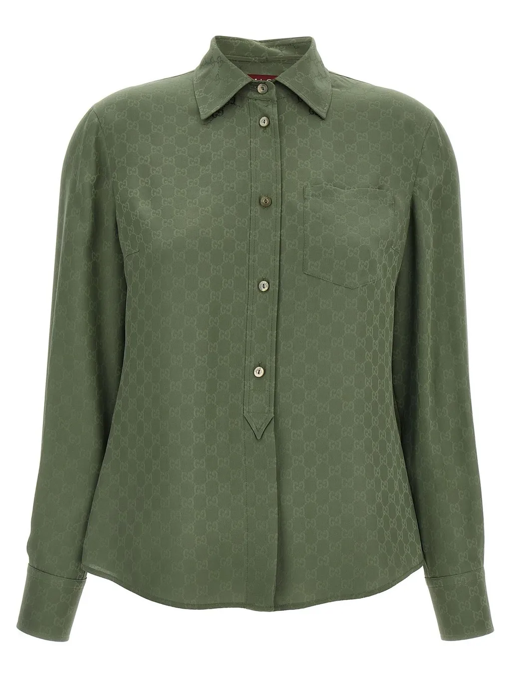 Gucci Gg Jacquard Shirt