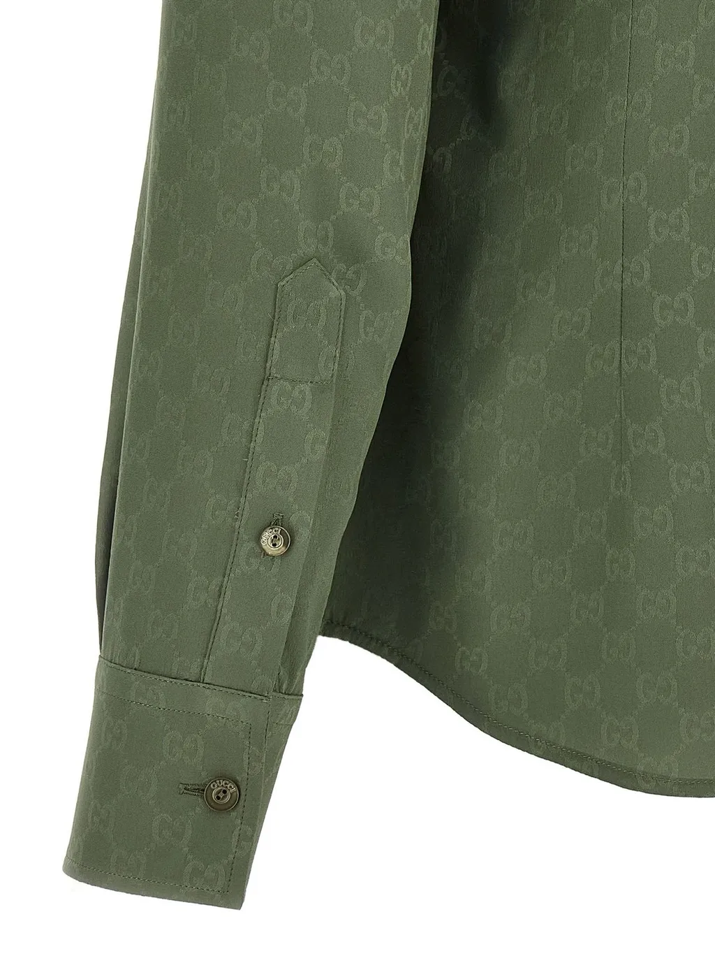 Gucci Gg Jacquard Shirt