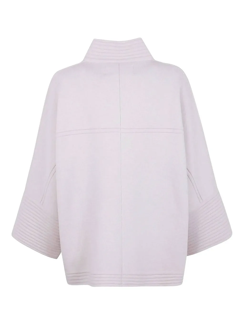 D.Exterior Belted Longline Coat
