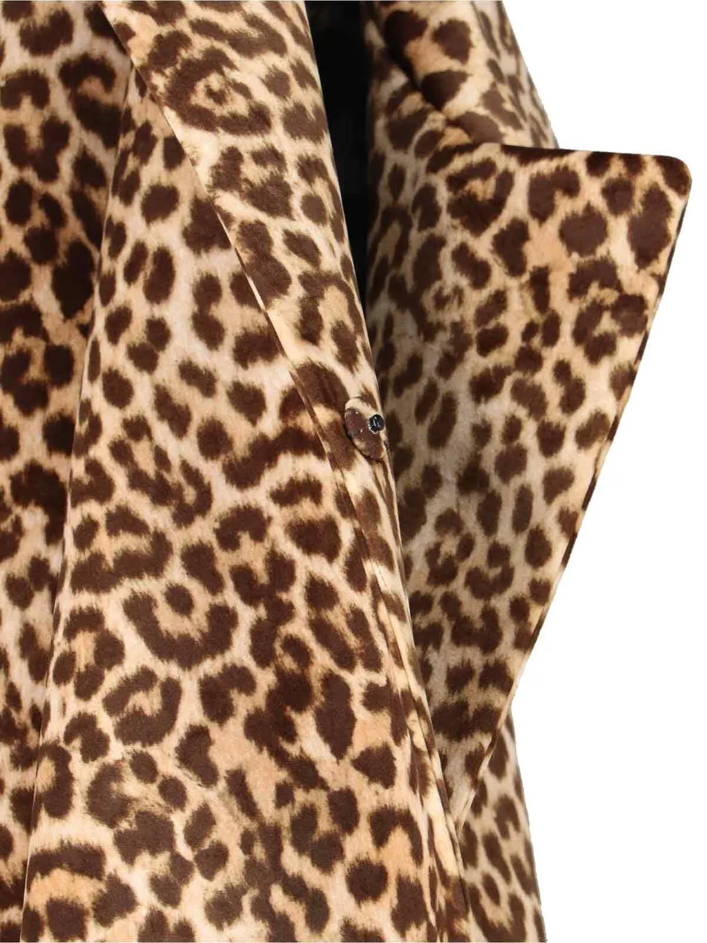Duran Lantink Oversized Leopard Print Coat