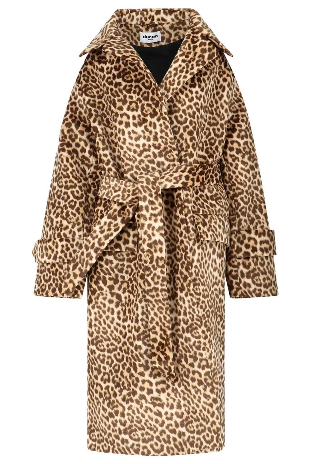 Duran Lantink Oversized Leopard Print Coat