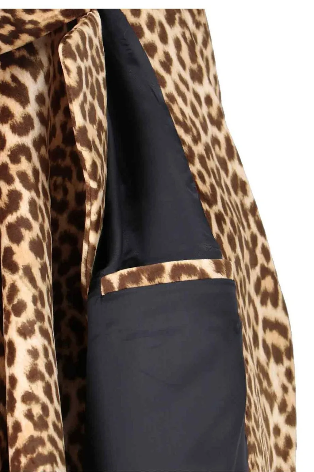 Duran Lantink Oversized Leopard Print Coat