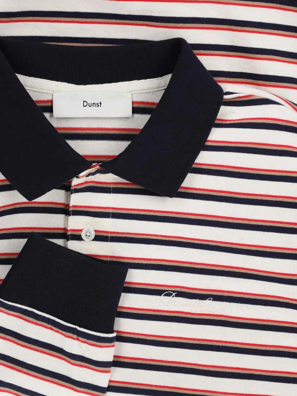 Dunst Classic Striped Polo Top