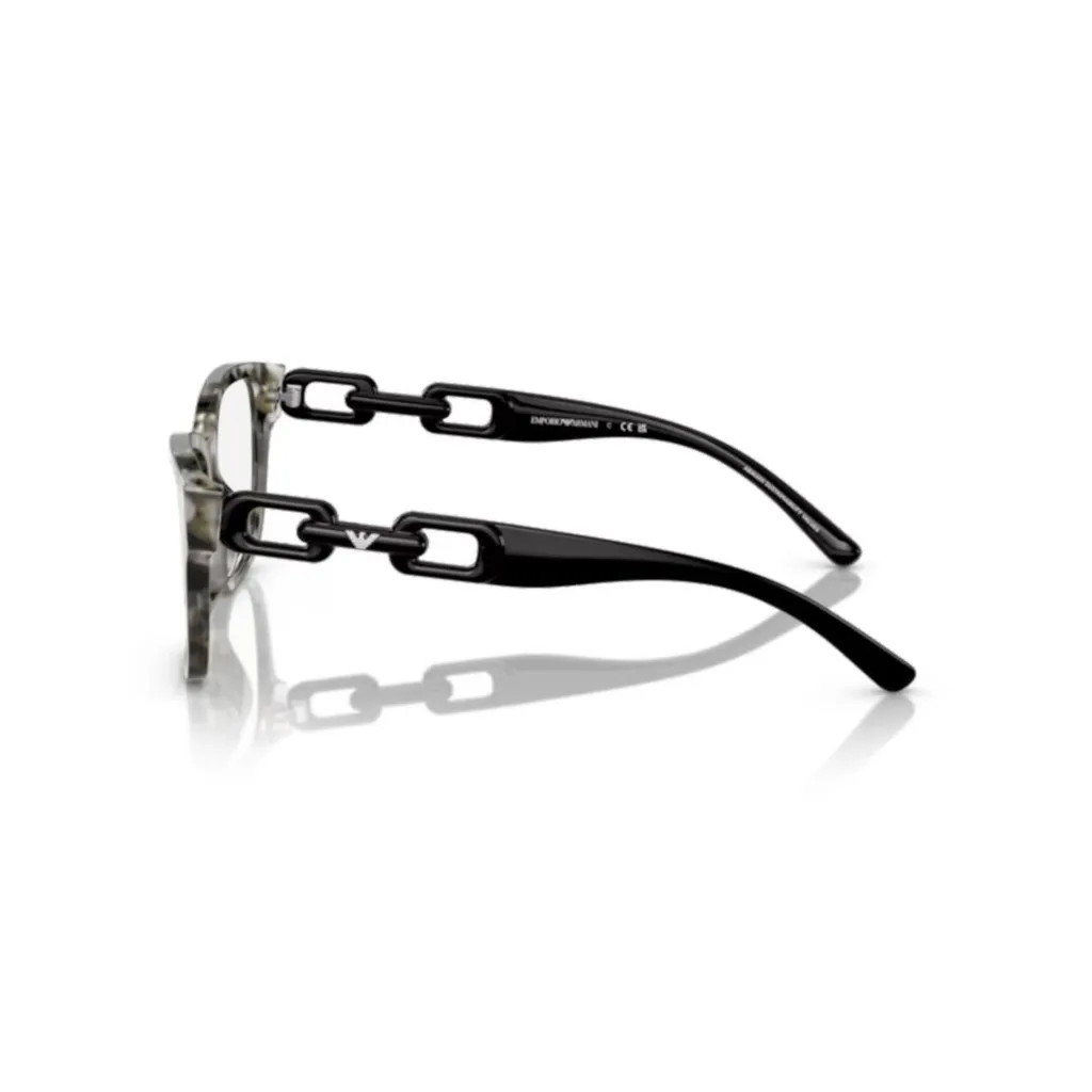 Emporio Armani Square Frame Glasses