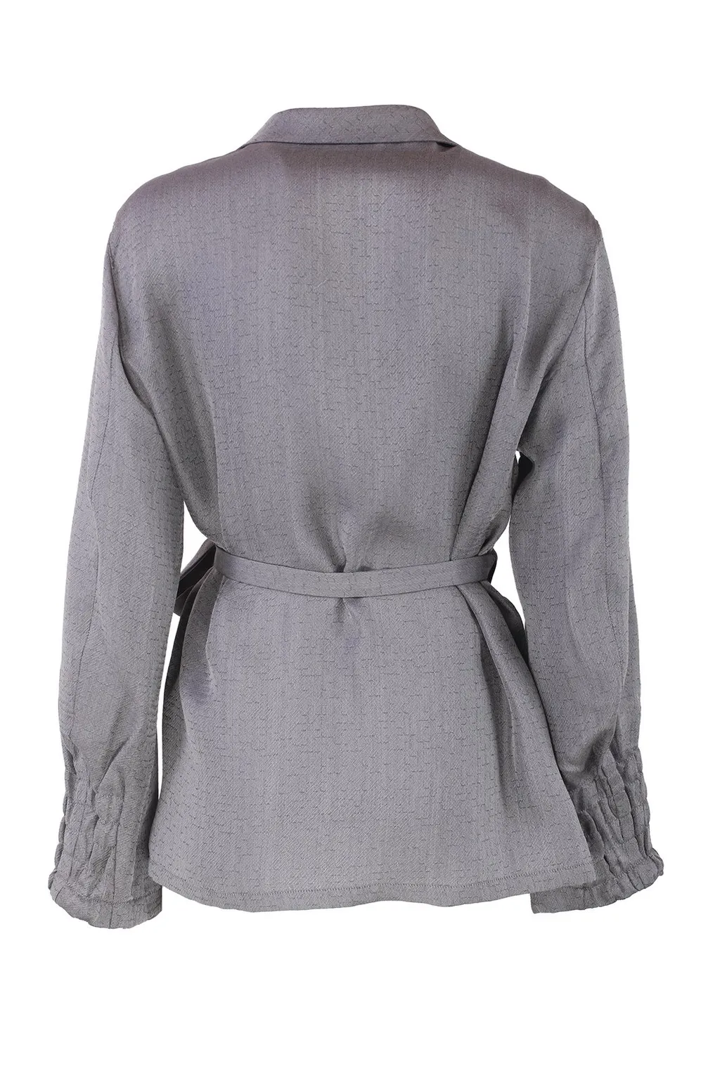 Emporio Armani Self-Tie Fastened Wrap Blazer