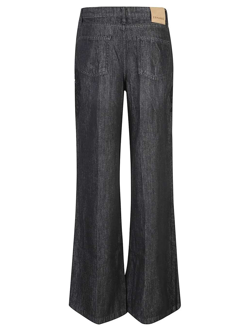 Ermanno Firenze Embroidered Bootcut Jeans