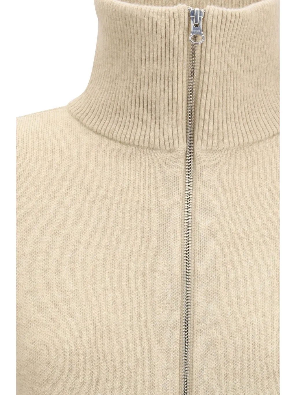 Extreme Cashmere Xtra Cute Cropped Zip Cardigan