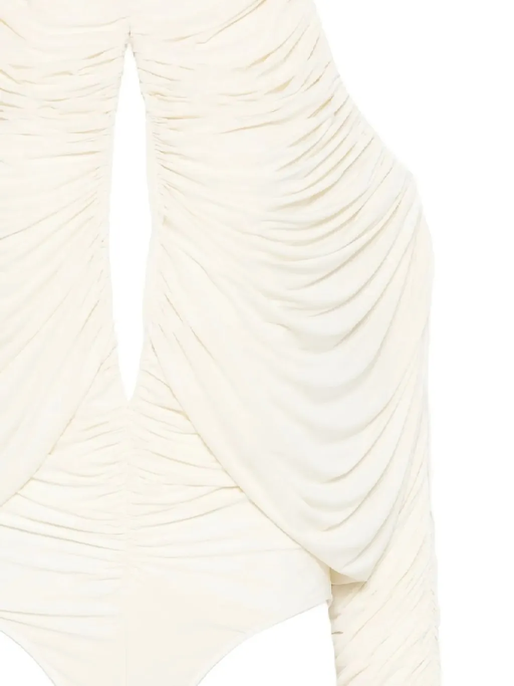 Francesco Murano Ruched Cut-Out Sweater