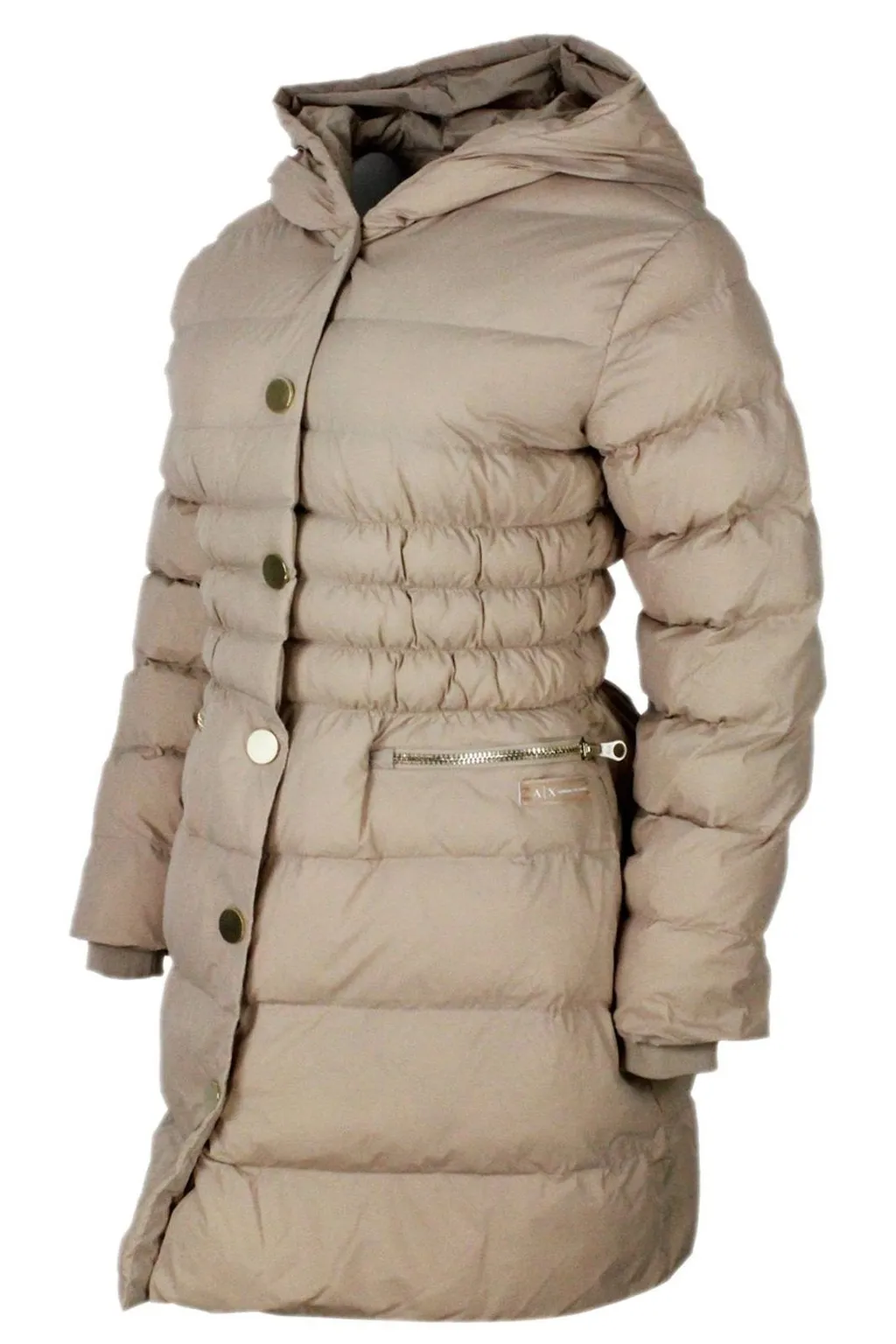 Armani Exchange Hooded Taffeta Jacket