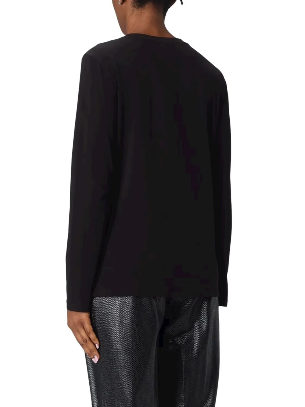 Armani Exchange Logo Long-Sleeved T-Shirt