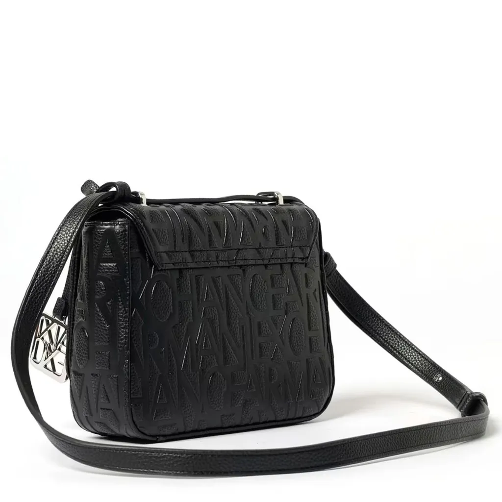Armani Exchange Allover Logo Shoulder Bag