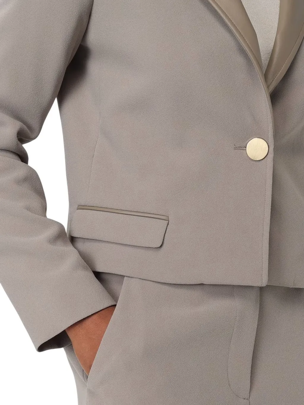 Armani Exchange Regular-Fit Faux Leather Jacket