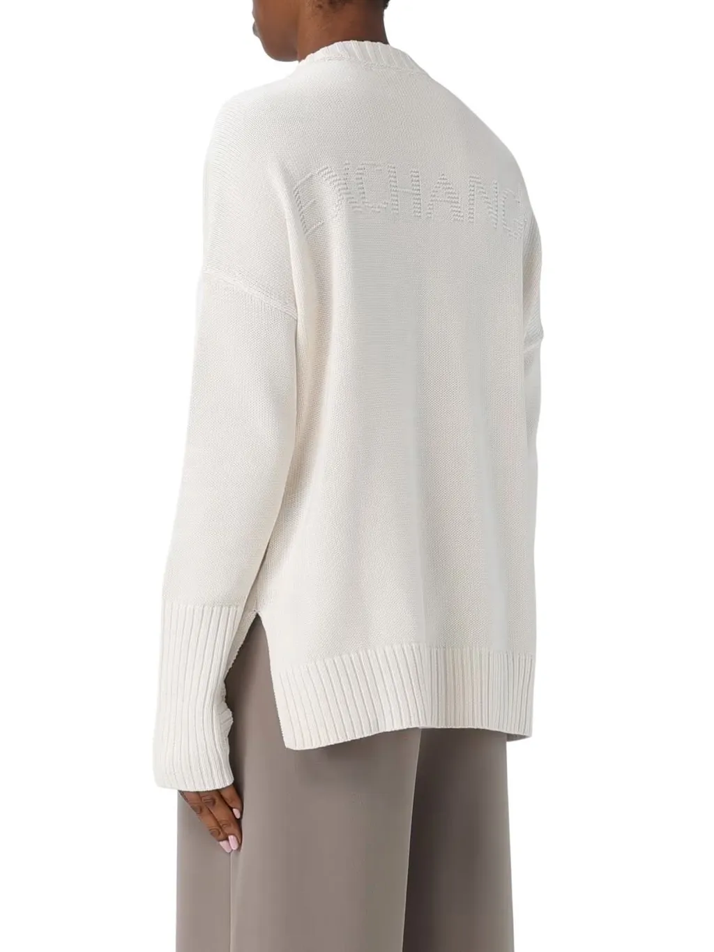 Armani Exchange Logo Detailed Jumper