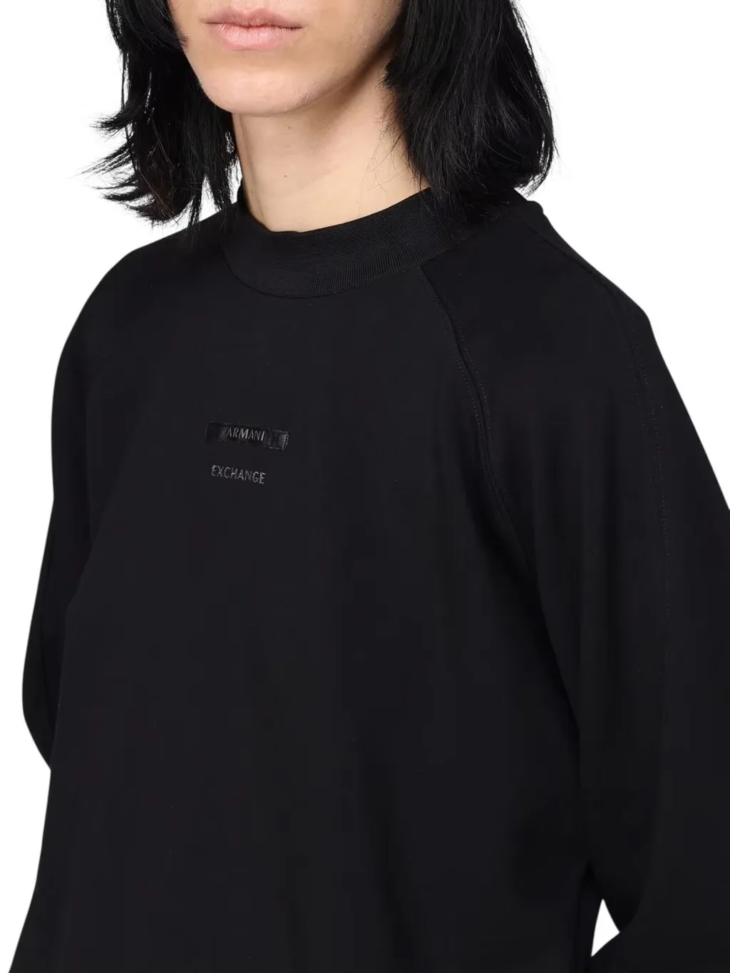 Armani Exchange Cropped Hoodie