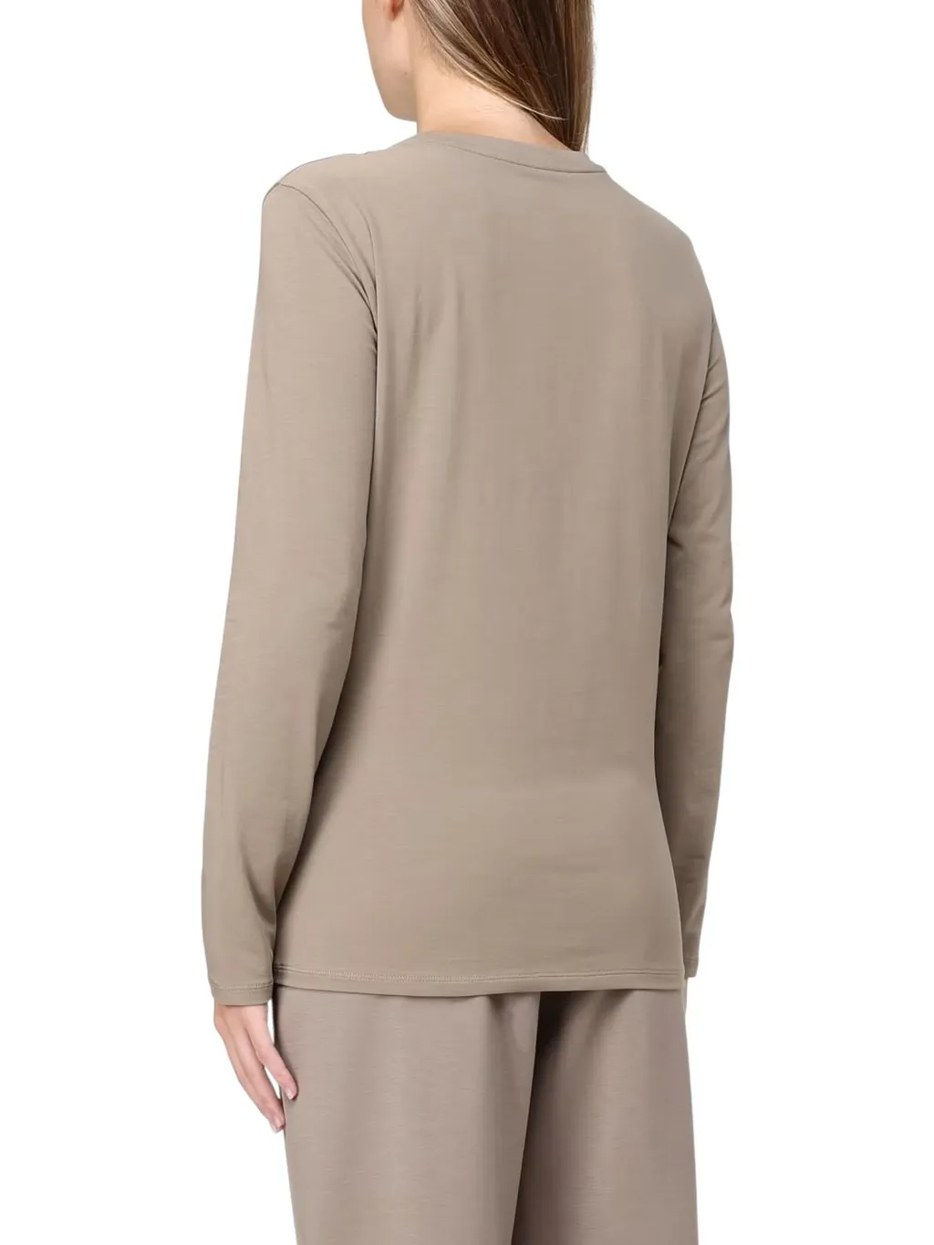 Armani Exchange Logo Long-Sleeved T-Shirt